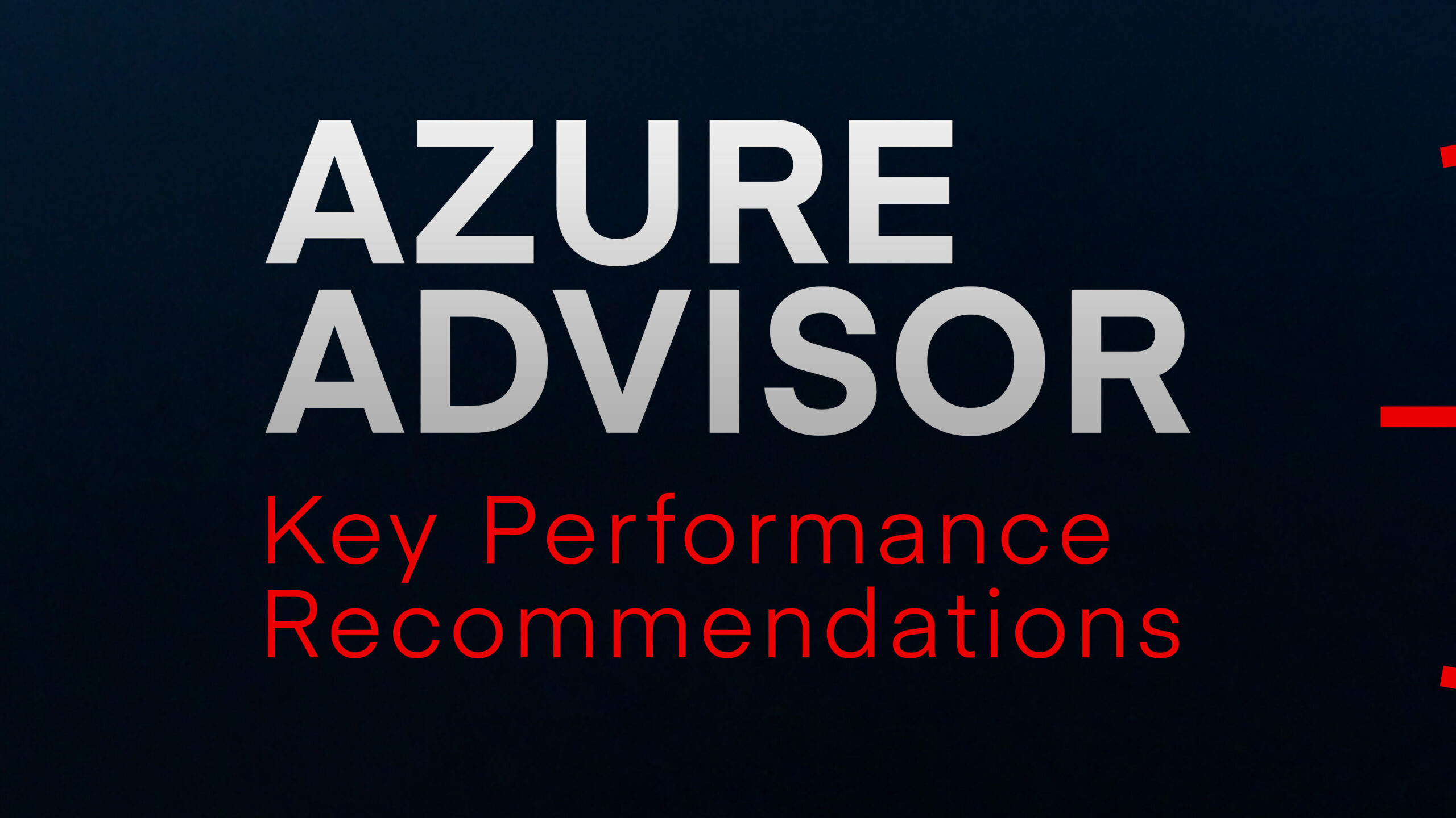 Azure Advisor