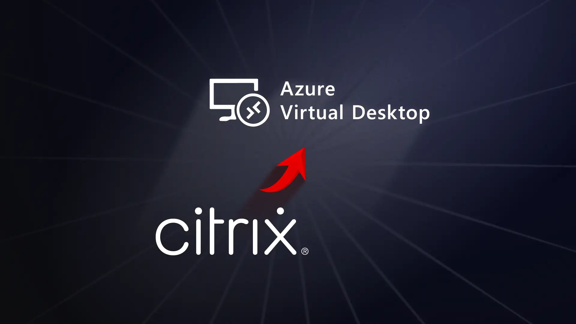 Graphic for migrating from Citrix to Azure Virtual Desktop