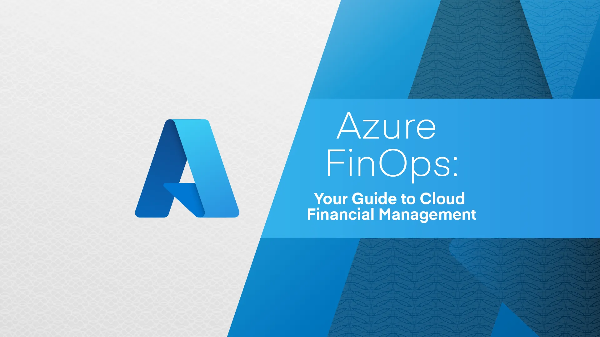 Image showing Azure logo and Azure FinOps