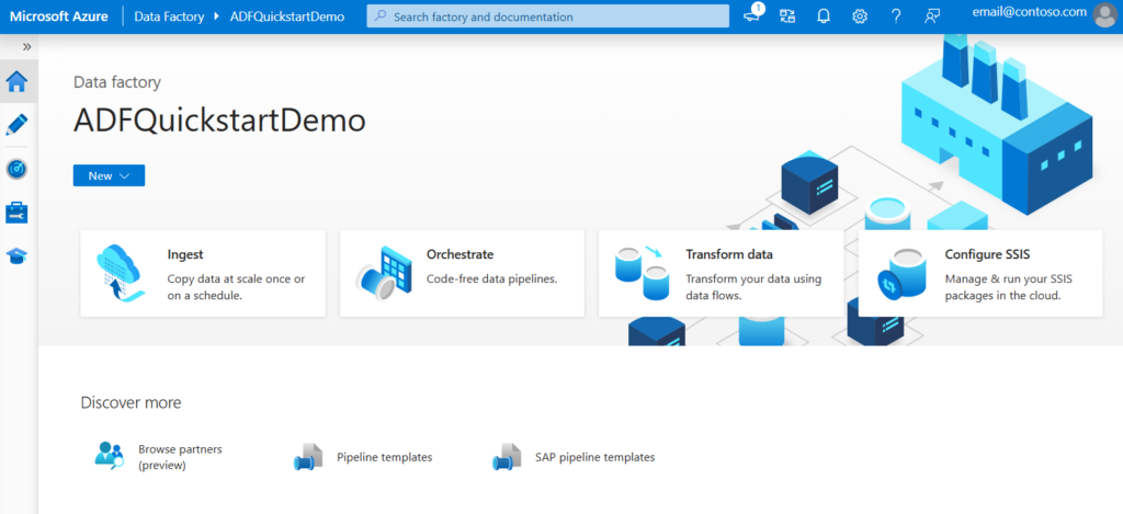ADF homepage screenshot