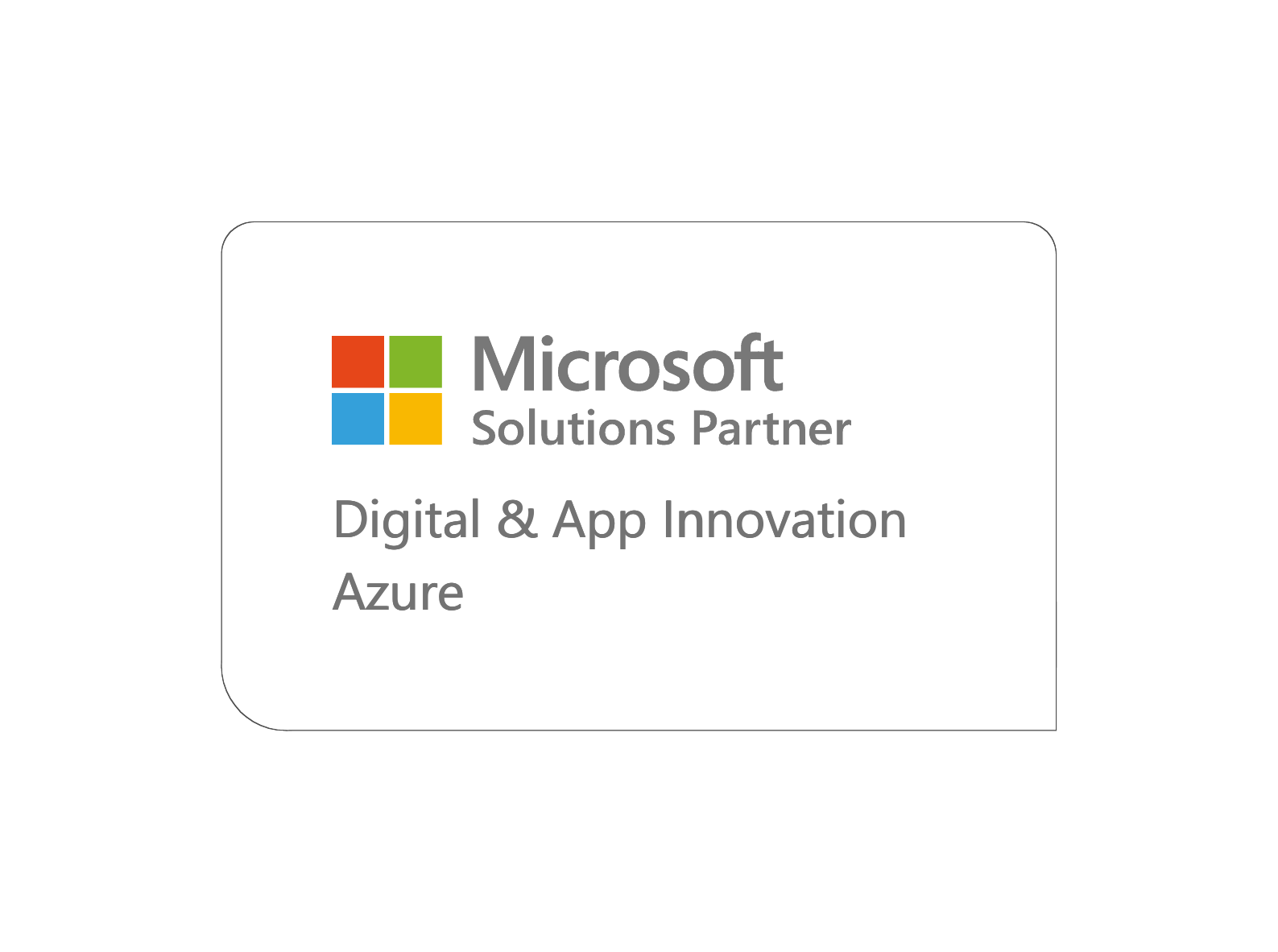Synextra Digital & App Innovation solution partner designation badge
